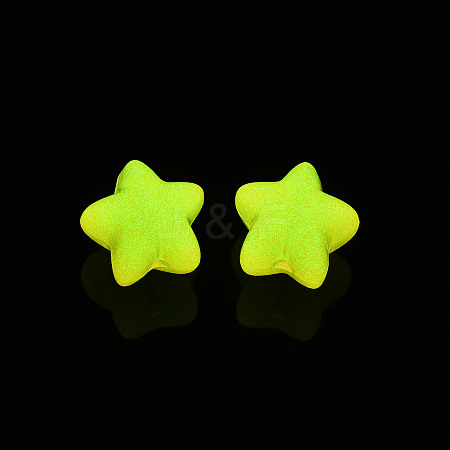 Luminous Acrylic Beads X-MACR-N009-009-A03-1