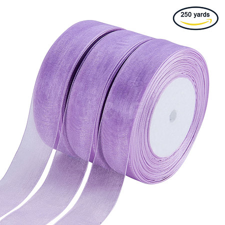 Organza Ribbon ORIB-T001-25mm-BK42-1