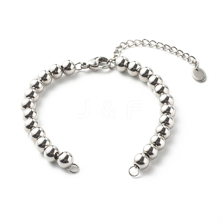 Tarnish Resistant 202 Stainless Steel Bracelet Making Findings AJEW-JB01072-1