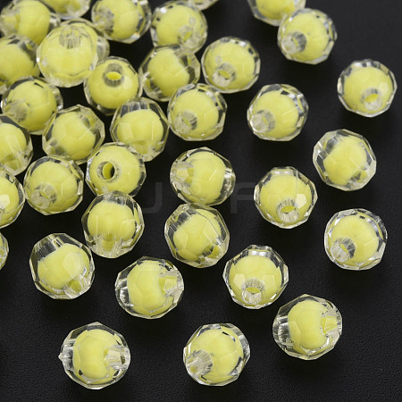 Transparent Acrylic Beads TACR-S152-17A-SS2105-1