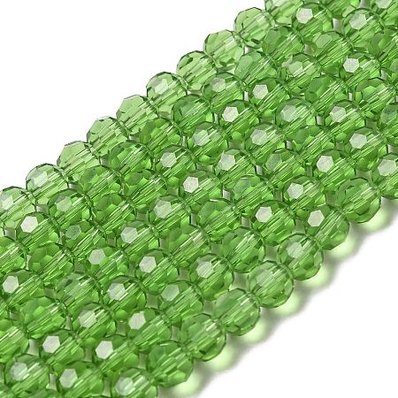 Transparent Glass Beads EGLA-A035-T8mm-D11-1