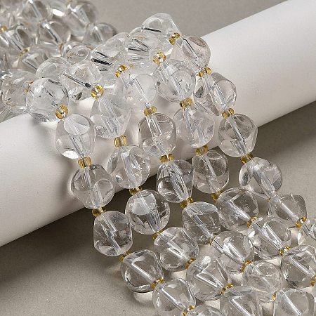Natural Quartz Crystal Beads Strands G-K387-A16-03-1