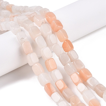 Natural Pink Aventurine Beads Strands G-T138-92-1