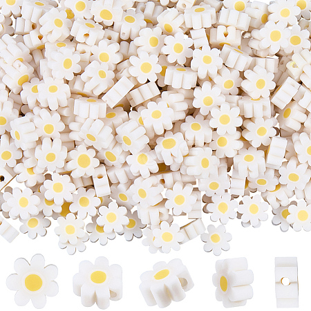 400Pcs Handmade Polymer Clay Beads CLAY-PA0001-27-1