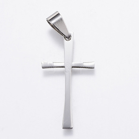 Tarnish Resistant 304 Stainless Steel Pendants STAS-F106-60P-1