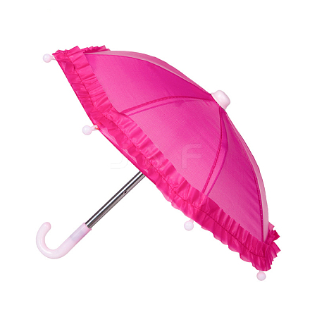 Plastic Doll Umbrella DOLL-PW0001-366B-1