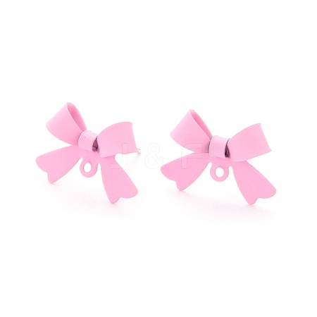 Alloy Stud Earring Findings EJEW-J102-08D-1