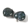 Natural Moss Agate Pendants GG-CBAA0EE-04P-01-2