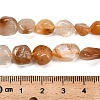 Natural Yellow Hematoid Quartz Beads Strands G-P568-C05-01-5