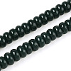 Opaque Spray Painted Glass Beads GLAA-ZX008-8mm-18X-1