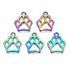 Rainbow Color Alloy Pendants PALLOY-N163-115-NR-1