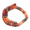 Faceted Dyed Natural White Jade Beads Strands GG-CBAE966-01B-L-4
