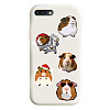 50Pcs Cute Cartoon Animal Guinea Pig Graffiti Paper Stickers PW-WG997B2-01-5