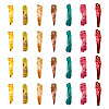 70Pcs 7 Colors Spray Painted Natural Akoya Shell Big Pendants BSHE-TA0001-04-2
