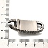 304 Stainless Steel Magnetic Clasps STAS-R140-19AS-3