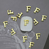 Alloy 26 Letter Shapes Nail Art Decoration MRMJ-WH0114-001-06-1