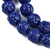 Synthetic Coral Carved Beads Strands CORA-M001-09-3