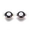 Ion Plating(IP) 304 Stainless Steel Enamel Links connectors LS-STAS-F206-02G-C05-2
