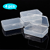 Transparent Plastic Bead Containers CON-WH0074-66-5