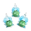 Handmade Lampwork Pendants LAMP-I029-09A-1