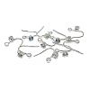 Brass Earring Hooks FIND-SZC0013-375-1