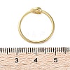 Adjustable Brass Micro Pave Clear Cubic Zirconia Cuff Rings ZIRC-Z002-09G-4