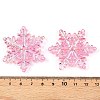 AB Color Transparent Acrylic Chandelier Component Links X1-TACR-T028-25C-3