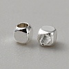Cube Brass Beads KK-WH0081-64A-2