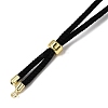 3MM Adjustable Round Nylon Braided Cord Bracelet Making FB-CBAA152-04G-31-3