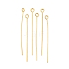Ion Plating(IP) 304 Stainless Steel Eye Pins X-STAS-G075-17G-03-1
