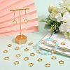 100Pcs Tibetan Style Alloy Bead Frames FIND-SC0011-52A-4