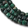 Natural Malachite Beads Strands G-C262-C02-4mm-9