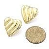 Brass Stud Earrings for Women EJEW-U035-03G-4