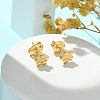 304 Stainless Steel Stud Earrings for Women LS-STAS-Z117-14G-05-1