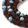 Imitation Jade Glass Beads Strands EGLA-A034-T3mm-MB02-4