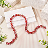 1 Strand Handmade Glod Sand Lampwork Beads Strands LAMP-TA0002-09C-5
