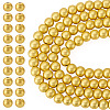 150Pcs 2 Strands Electroplate Glass Beads Strands EGLA-TA0013-57A-1