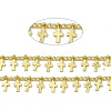Handmade Brass Curb Chains CHC-F015-14G-2