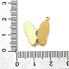 304 Stainless Steel with Cubic Zirconia and Shell Charms LS-STAS-Q347-09B-G-2