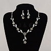 Alloy Rhinestone Jewelry Sets FS-WG30807-01-1