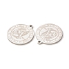 Non-Tarnish 304 Stainless Steel Pendants LS-STAS-A074-03A-P-3