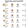 DIY 304 Stainless Steel Earring Making Kits DIY-UN0002-30G-5