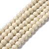 Synthetic Howlite Beads Strands G-C180-04A-1