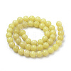 Natural Lemon Jade Beads Strands X-G-S259-46-4mm-2