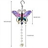 Crystal Ball Chandelier Suncatcher Prisms Hanging Ornament BUER-PW0001-135B-2