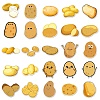 PVC Self-adhesive Potato Cartoon Stickers STIC-PW0011-19-2