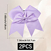 2Pcs Rubber Hair Ties MRMJ-SC0001-49I-2