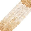 Heated Natural Citrine Beads Strands G-Z152-F01-01-2