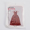 11/0 Two Cut Glass Seed Beads X-CSDB25B-2