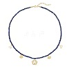 Lapis Lazuli Bead Necklaces RX5891-1-1